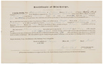 Certificate of Discharge - Dunham, Othniel by Nathan Ellis Jr.