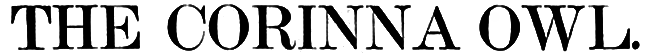 Corinna Owl