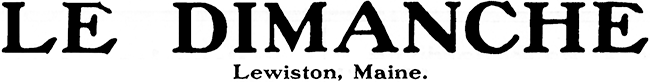 Le Dimanche