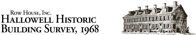 1968 Hallowell House Survey