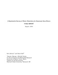 A Systematic Survey of Water Chemistry for Downeast Area Rivers by Ken Johnson and Steve Kahl