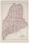 Map of the State of Maine