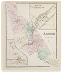Map of South Waterborough, Alfred and Littlefields Mills