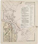 Map of Berwick Village and directory
