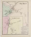 Map of Bar Mills and Salmon Falls with business directories