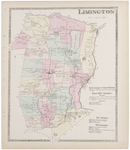 Map of Limington with business directories for South Limington, Nason's Mills, (Limington), East and North Limington