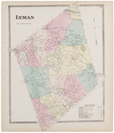 Map of Lyman with a directory