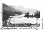 Wassataquoik Lake and Mt. from Foot of Lake (E.B.D.) Used in Appalachia by David Field