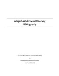 Allagash Wilderness Waterway Bibliography by Bruce Jacobson