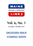 Maine Line : November - December  1957