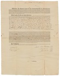 Copy of Deed Number 11 for 132,541 acres of land by Samuel Phillips, Leonard Jarvis, and John Read