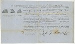 Brooksville Shipping Receipt: Ada Francis, 1862