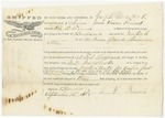 Shipping Receipt: Schooner Susan Friend Sept 15 1860