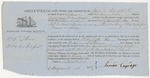 Shipping Receipt: Schooner Minniehaha August 15 1859