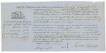 Shipping Receipt: Schooner Minniehaha May 23, 1859