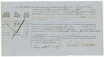 Shipping Receipt Schooner Minniehaha May 21, 1859