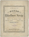 Songs by Ethelbert Nevin: summer longings