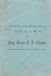 By-Laws of King Hiram R. A. Chapter 1864