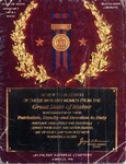 State of Maine Honorable Service Medal Presentation Ceremony, 1984