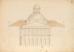 Plans for the Maine State Capitol Building p.18 by Charles Bulfinch