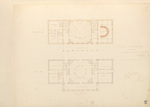 Plans for the Maine State Capitol Building p.19 by Charles Bulfinch