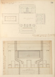 Plans for the Maine State Capitol Building p.23a by Charles Bulfinch