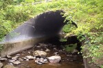 Culvert Crossing, Allen Stream at Route 43, Exeter, Maine