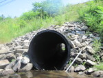 Culvert Crossing, Bellows Stream at Route 137, Winslow, Maine
