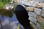 Culvert Crossing, Carley Brook at Muskrat Farm Road, Prospect, Maine