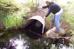 Culvert Crossing, Costigan Brook at Tannery Road, Alton, Maine