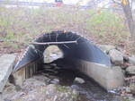 Culvert Crossing, Fields Brook at Lyons Rd, Sidney, Maine