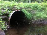 Culvert Crossing, Fish Brook at Fishtown Rd, Liberty, Maine