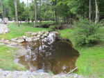 Culvert Crossing, Fisher Stream at Bowdoinham Rd, Sabattus, Maine