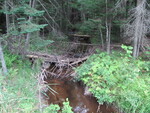 Culvert Crossing, Fisher Stream at Bowdoinham Rd, Sabattus, Maine