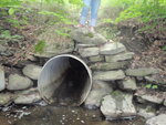 Culvert Crossing, Flanders Brook at East Sangerville Rd, Sangerville, Maine