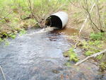 Culvert Crossing, Flinn Pond Brook at Coutry Road, T1 R5 WELS, Maine