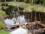 Culvert Crossing, Flinn Pond Brook at Coutry Road, T1 R5 WELS, Maine