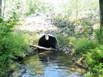 Culvert Crossing, Fogg Brook at Broad Rd, Scarborough, Maine