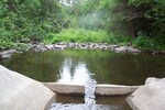 Culvert Crossing, Footman Brook at Route 43, Exeter, Maine