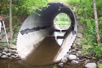 Culvert Crossing, Footman Brook at Route 43, Exeter, Maine