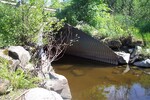 Culvert Crossing, Forbes Stream at Reeves Road, Bradford, Maine