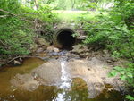 Culvert Crossing, Fore River at Holm Ave, Portland, Maine