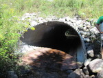 Culvert Crossing, Fowler Brook at Route 202, Unity, Maine
