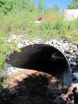 Culvert Crossing, Fowler Brook at Route 202, Unity, Maine