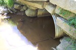 Culvert Crossing, French Stream at Chamberlain Meeting House Road, Exeter, Maine