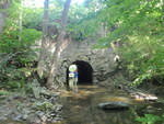 Culvert Crossing, Frost Gully Brook at Main St., Freeport, Maine