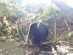 Culvert Crossing, Fuller Brook at Ridge Rd, Warren, Maine
