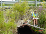 Culvert Crossing, Gardiner Pond Outlet at Gardiner Rd, Wiscasset, Maine