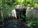 Culvert Crossing, Glantz Brook at Route 202, Windham, Maine