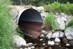 Culvert Crossing, Gold Stream at Goldstream Road, Surry, Maine